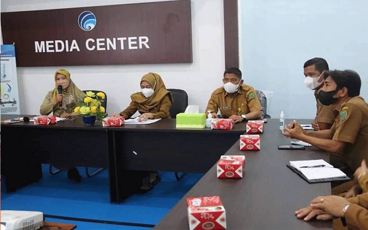 Pemkab Pulpis Gali Informasi dari Diskominfostandi Palangka Raya