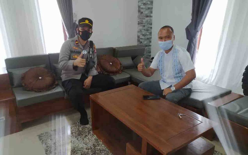 Kapolsek Hanau Ajak Tokoh Masyarakat Jaga Kamtibmas