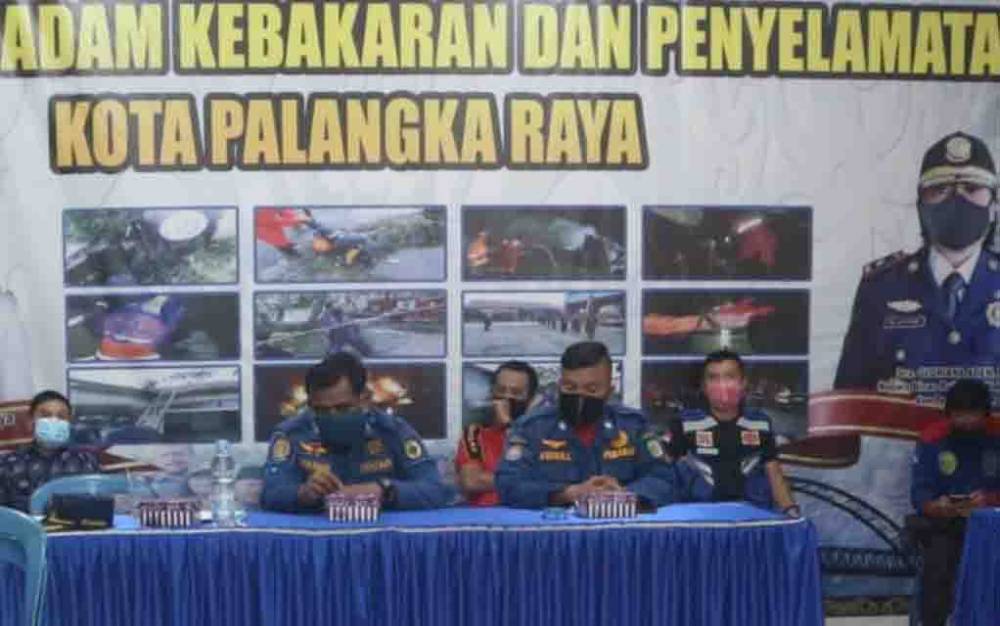 Damkar Palangka Raya Gelar Pelatihan LCEC 112