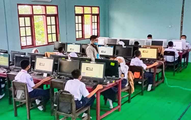Sejumlah Peserta Asesmen Nasional Berbasis Komputer di Kotim Dijadwal Ulang