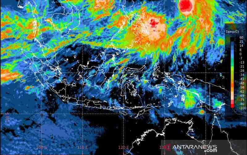 Dua Siklon Tropis di Belahan Bumi Utara Berdampak ke Indonesia