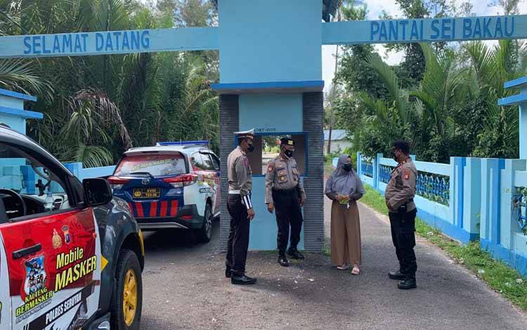 Pengunjung Tempat Wisata Sungai Bakau Diminta Taati Prokes