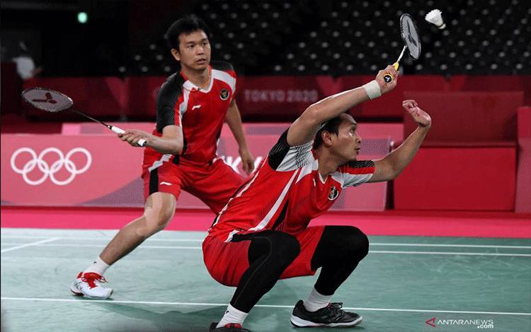 Ahsan/Hendra Bawa Skuad Garuda Unggul 4-0 atas Aljazair