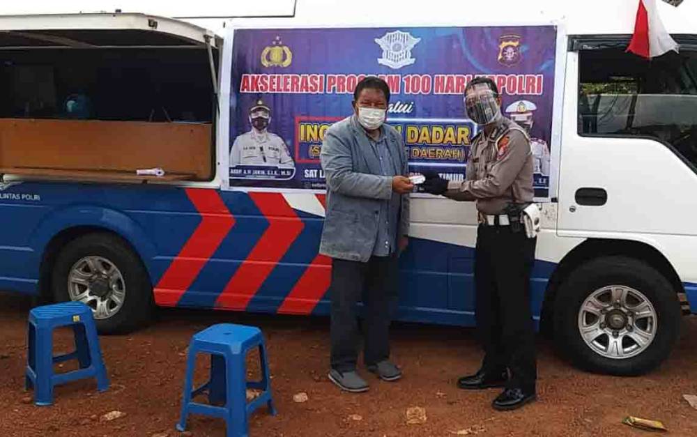 Satlantas Polres Kotim Buka Perpanjangan SIM di Pedesaan