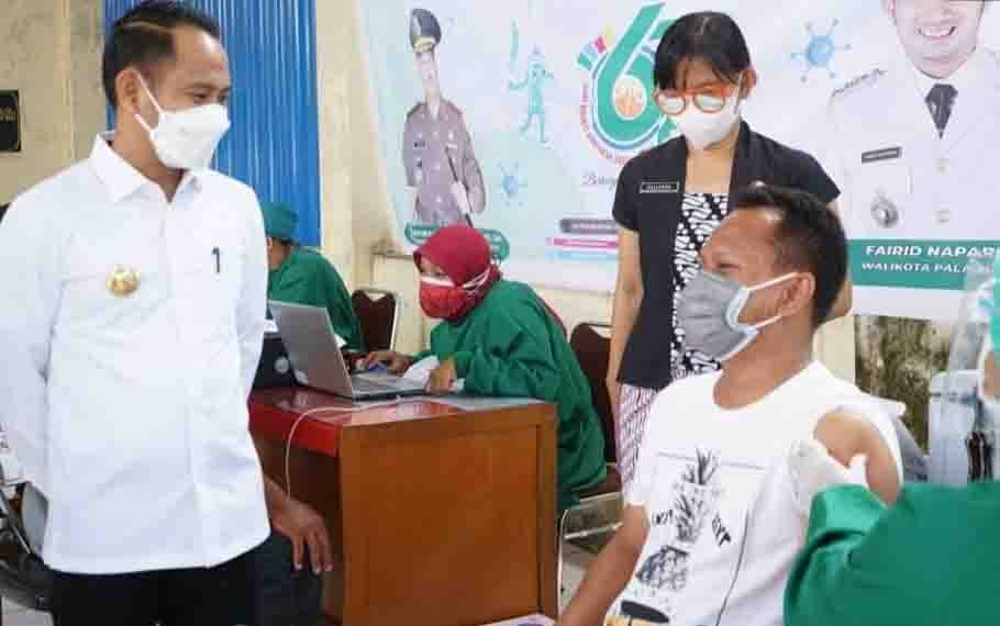 49,60 Persen Warga Palangka Raya Tuntas Vaksinasi Covid-19