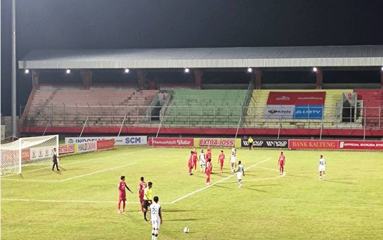 Persewar Sempat Tahan Imbang Kalteng Putra