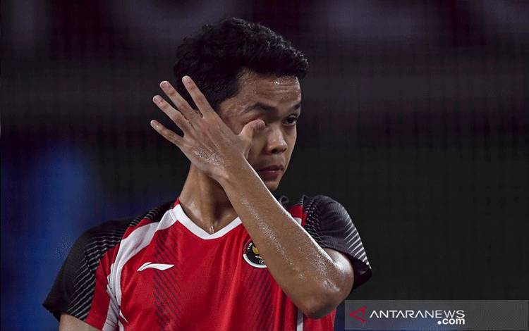 Pelatih Nilai Permainan Ginting Kurang Berani