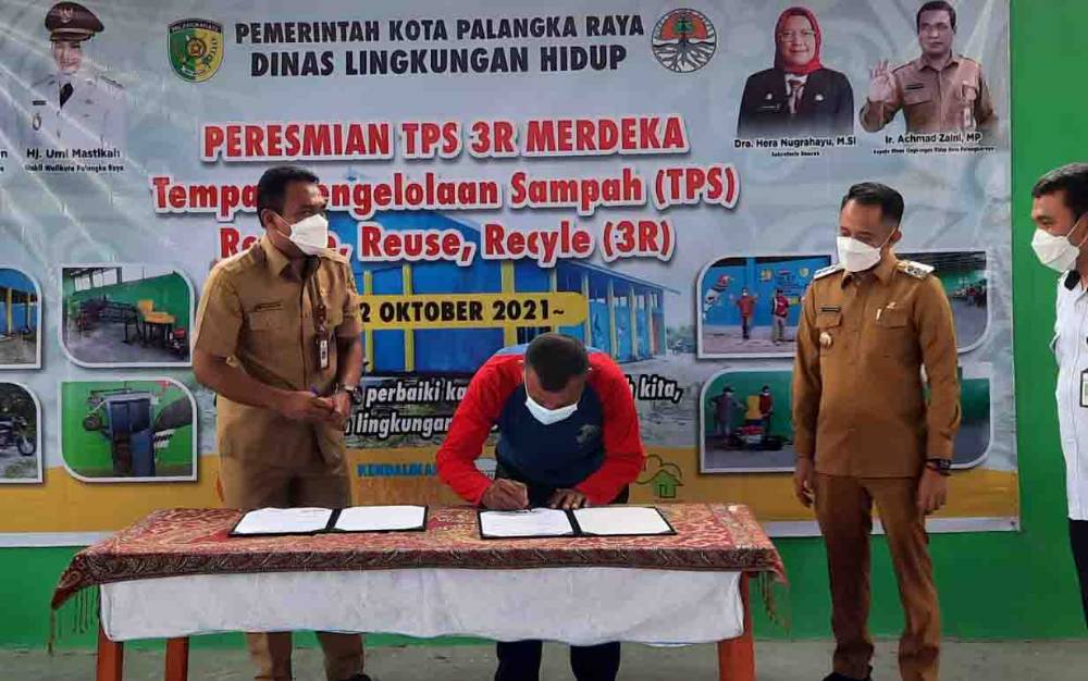 Timbulan Sampah di Palangka Raya 140 Ton Sehari