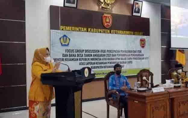 Pemkab Kobar Upayakan Percepatan Penyaluran DAK Fisik dan Dana Desa 2021