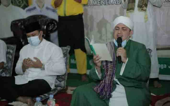 Bupati Hendra Lesmana Ajak Jemaah Maulid Nabi Doakan Wabup Sembuh dari Covid-19