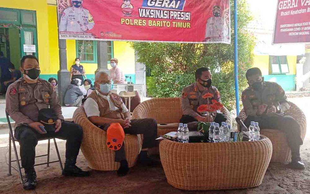 Polres Barito Timur Siapkan 896 Dosis Vaksin di 3 Lokasi