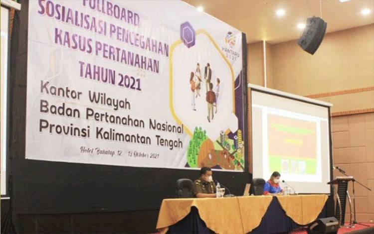 Kejaksaan Siap Dampingi BPN Cegah Kasus Pertanahan di Kalteng