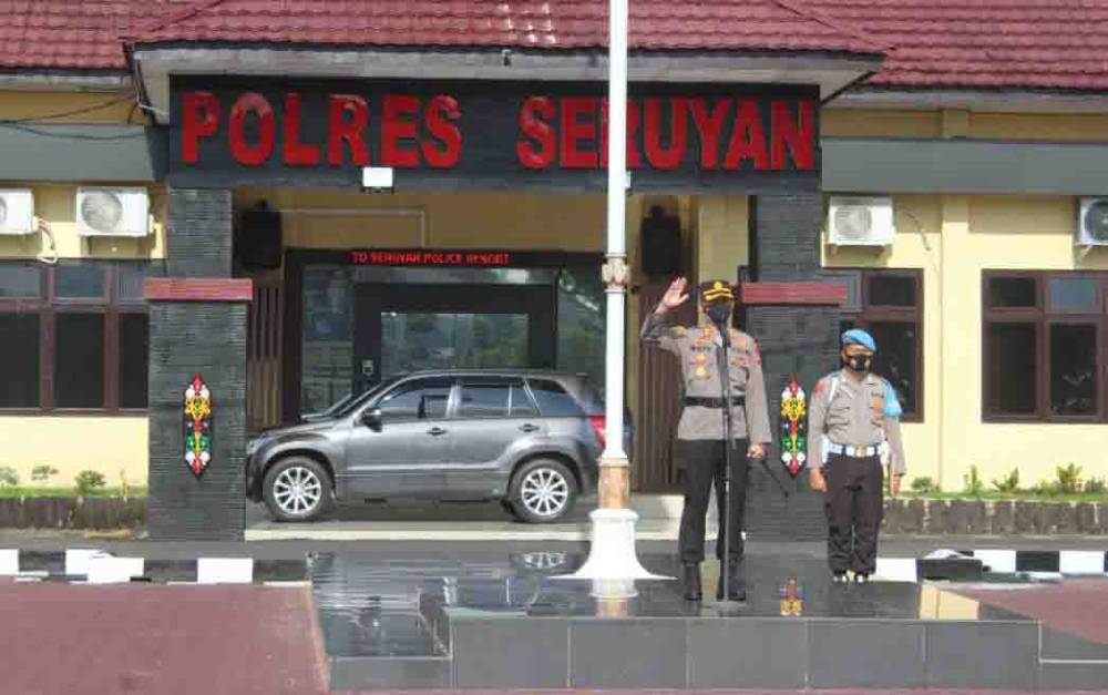 Kapolres Seruyan Minta Jajarannya Tingkatkan Pelayanan