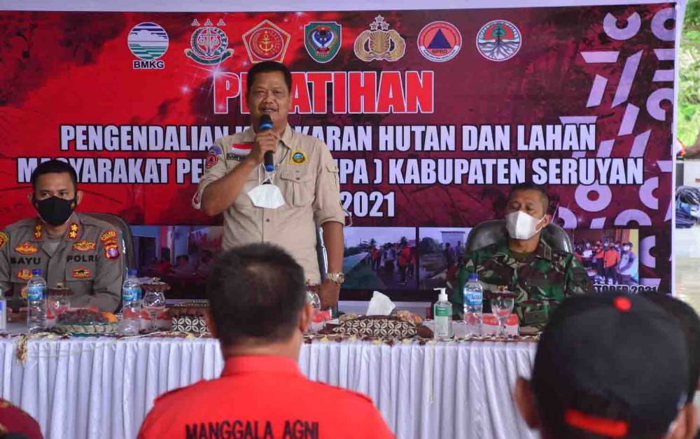MPA di Seruyan Jalani Pelatihan Kendalikan Karhutla