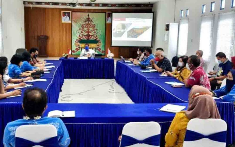 Dislutkan Kalteng Gelar Rapat Pengembangan Perekonomian Kalteng
