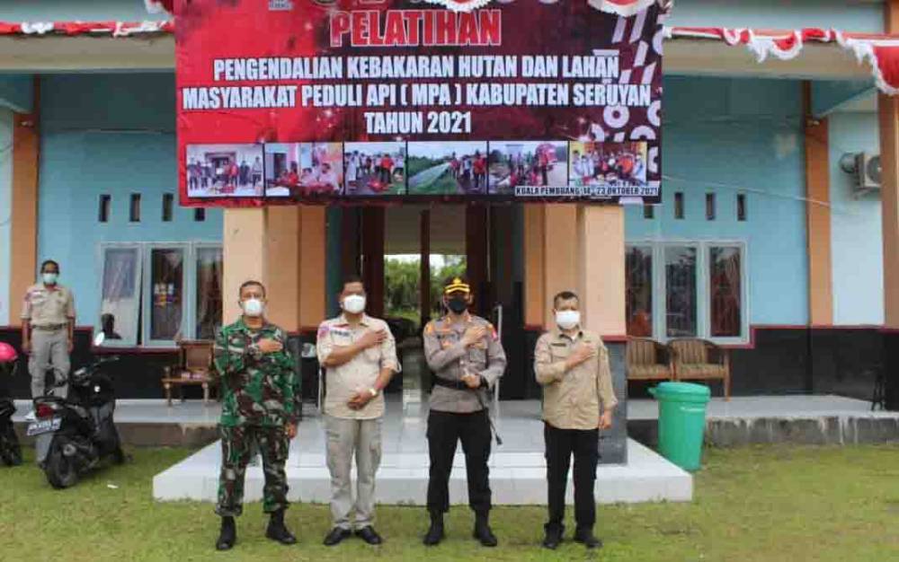 Kapolres Seruyan Dukung Penguatan Masyarakat Peduli Api
