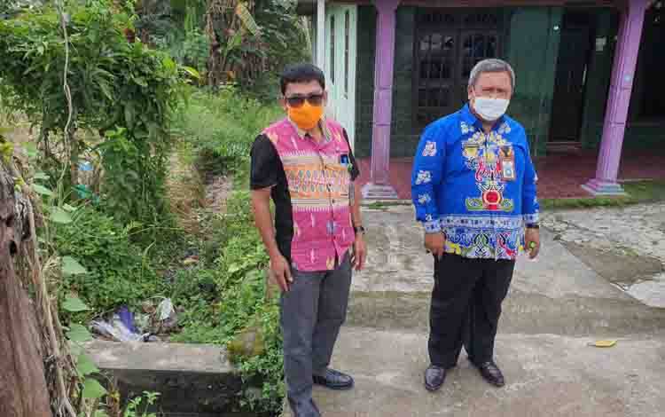 Dinas PUPR Kobar Langsung Tinjau Longsor di Kelurahan Sidorejo