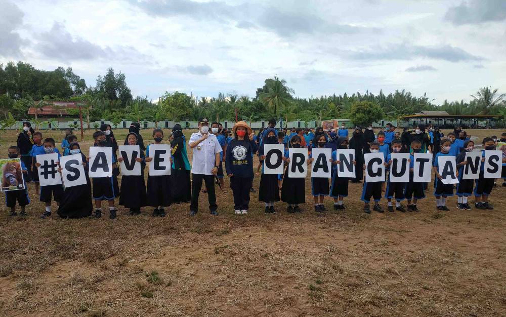 Bupati Seruyan Dukung Kampanye Pelestarian Orangutan