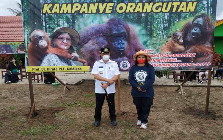 OFI Kampanyekan Orangutan di SDN 1 Sungai Undang