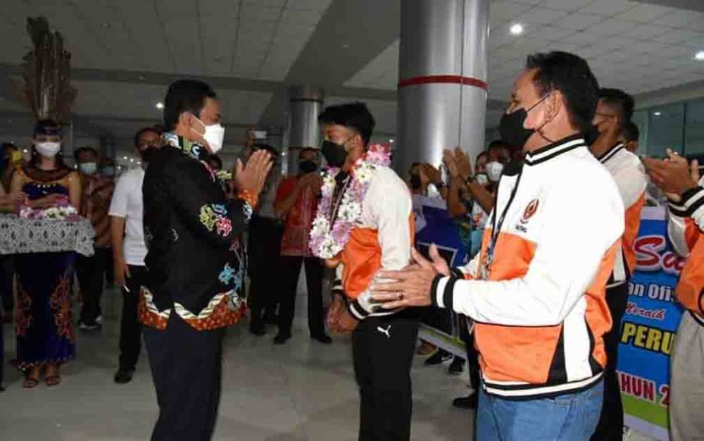 Wagub Kalteng Apresiasi Atlet Peraih Medali di PON XX Papua