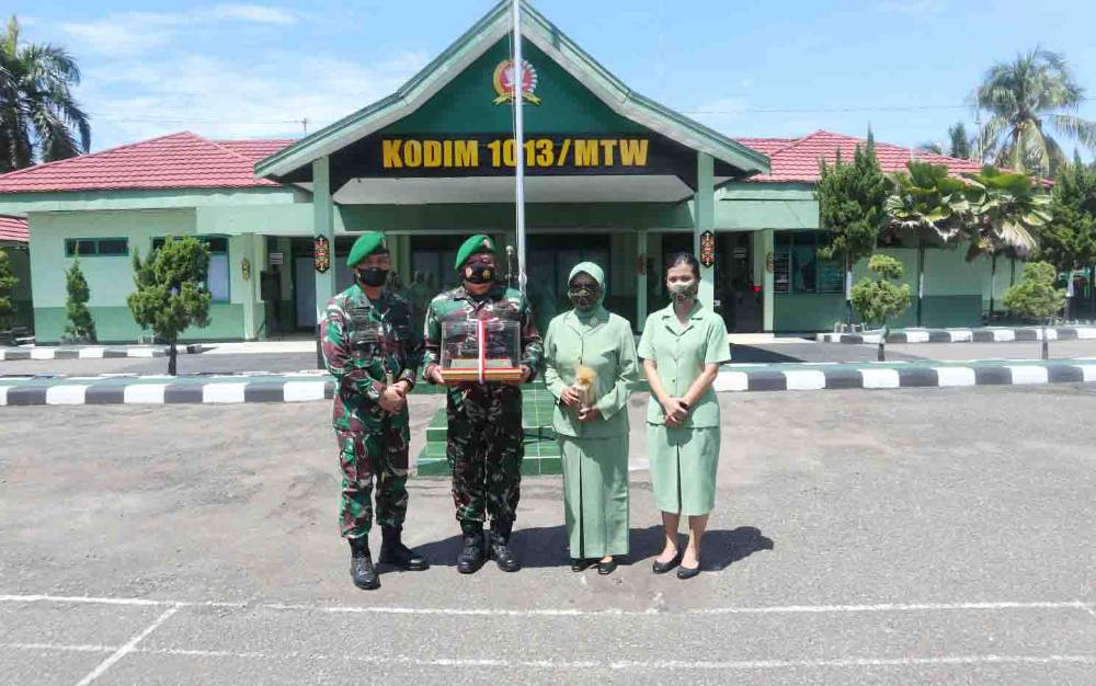 Dandim 1013 Muara Teweh Pimpin Pelepasan Kasdim yang Pindah Tugas