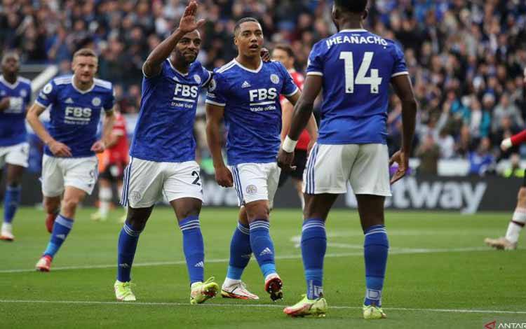Manchester United Takluk 2-4 di Kandang Leicester City