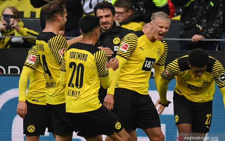 2 Gol Haaland Bawa Borussia Dortmund Menang 3-1 atas Mainz 05
