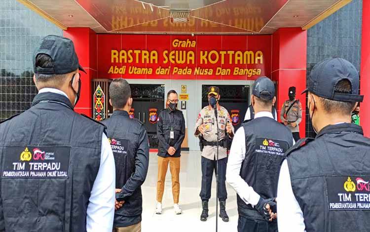 Polda Kalteng Bentuk Tim Terpadu Tindak Pinjaman Online Ilegal