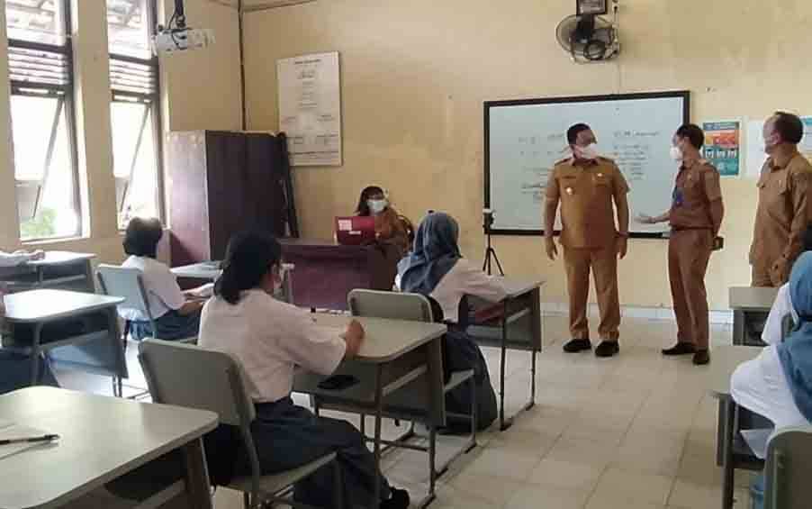 Tidak Ada Pelajar Terpapar Covid-19 Saat Simulasi PTM di Palangka Raya