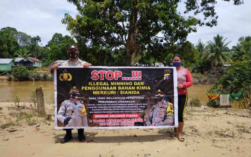 Warga Arut Utara Diingatkan Tak Lakukan Penambangan Ilegal