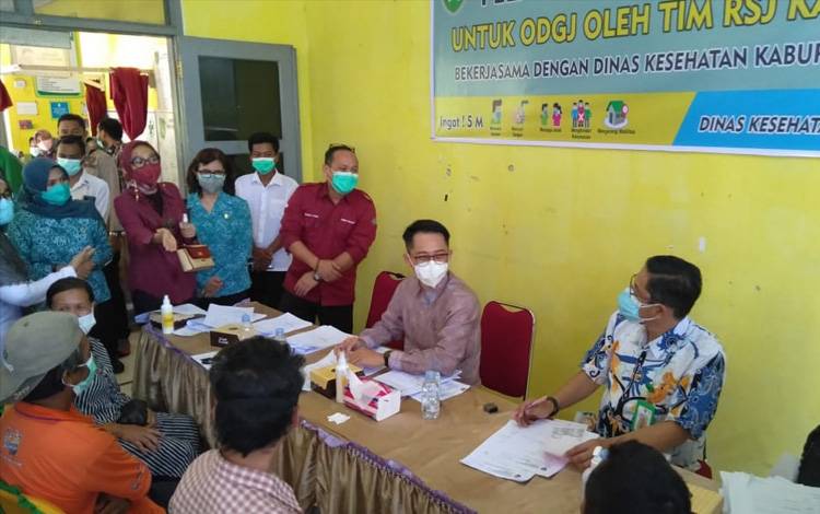 Dinkes Sukamara Lakukan Pemeriksaan Kesehatan Jiwa