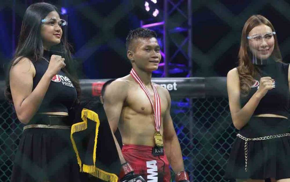 Gigih Berlatih dan Pantang Menyerah Antarkan Aminudin Petarung Asal Kalteng Sukses di One Pride MMA
