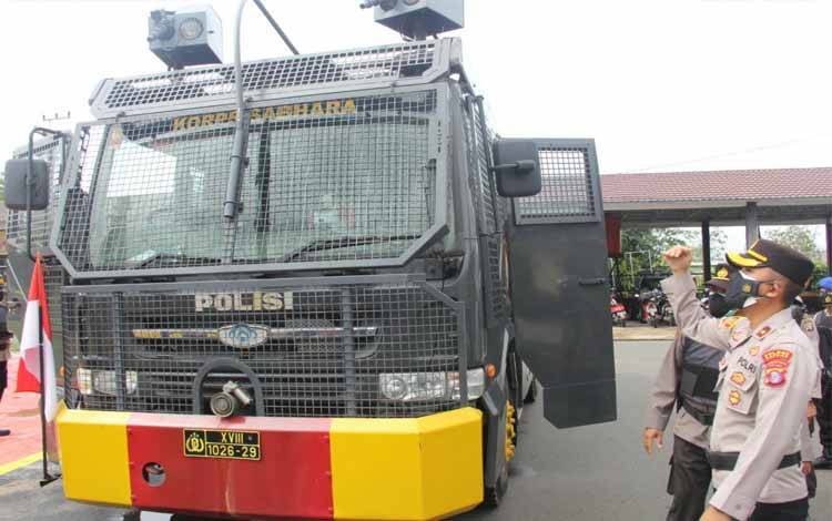 Wakapolres Kapuas Pimpin Apel Siaga Cegah Gangguan Kamtibmas