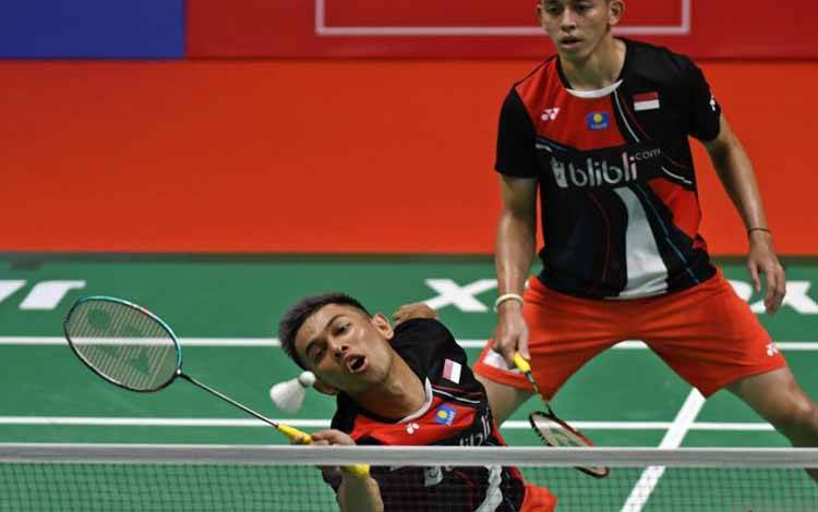 Fajar/Rian Ganda Putra Keempat Lolos ke 16 Besar Denmark Open 2021