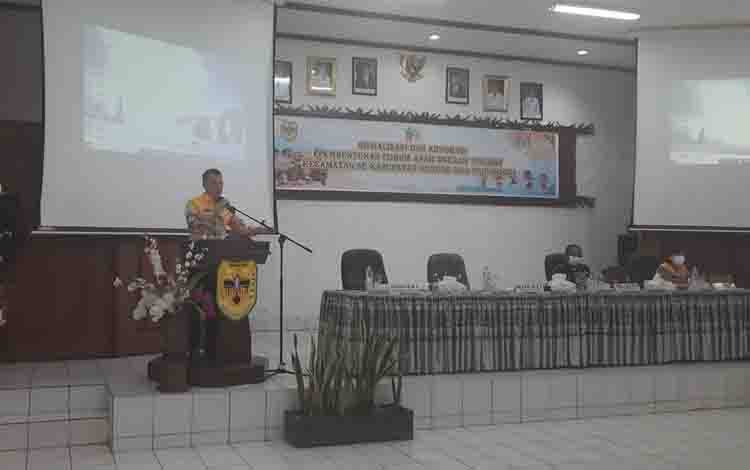 Bupati Gunung Mas Buka Sosialisasi dan Advokasi Pembentukan Forum Anak Daerah Tingkat Kecamatan
