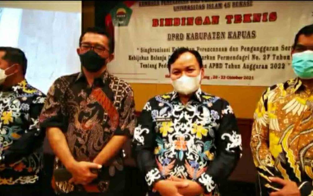 Ini Pesan Ketua DPRD Kapuas Kepada Anggota Dewan Ikuti Bimtek