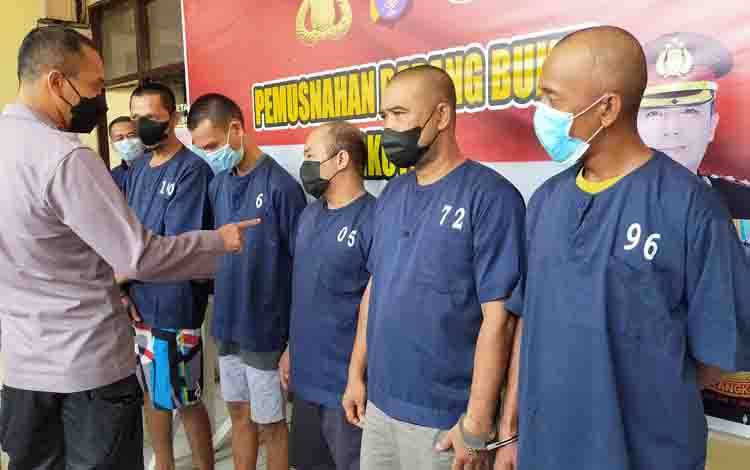 Polres Kotim Tangani 93 Kasus Narkoba Sepanjang 2021