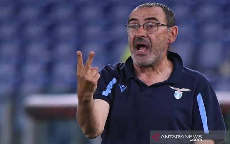 Maurizio Sarri Kecewa dengan Hasil Imbang Lazio Melawan Marseille
