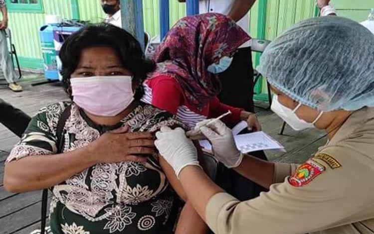 58 Persen Sasaran Vaksin di Kobar Telah Disuntik Dosis Pertama