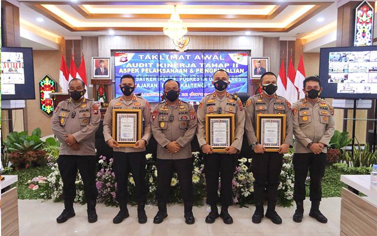 Cegah Penyimpangan, Polda Kalteng Gelar Taklimat Awal Audit Kinerja