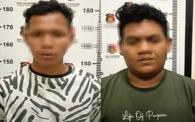 Polsek Baamang Ringkus 2 Pelaku Curanmor di Jalan Jaya Wijaya 1