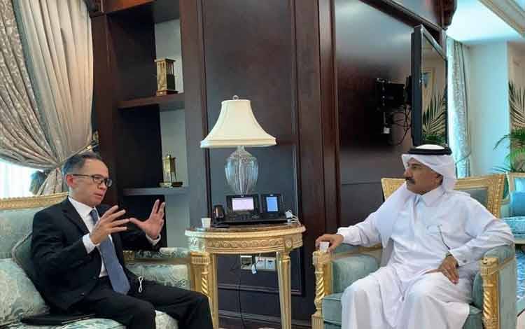 Wamenlu Jajaki Kerja Sama Lembaga Investasi Indonesia-Qatar