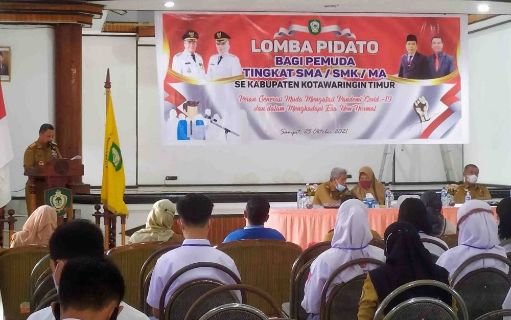 Dispora Kotim Gelar Lomba Pidato bagi Pelajar SMA Sederajat
