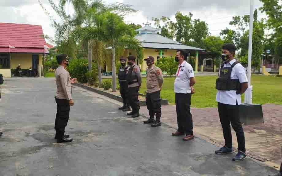 Kapolsek Seruyan Hilir Minta Anggotanya Tingkatkan Disiplin dan Semangat Kerja