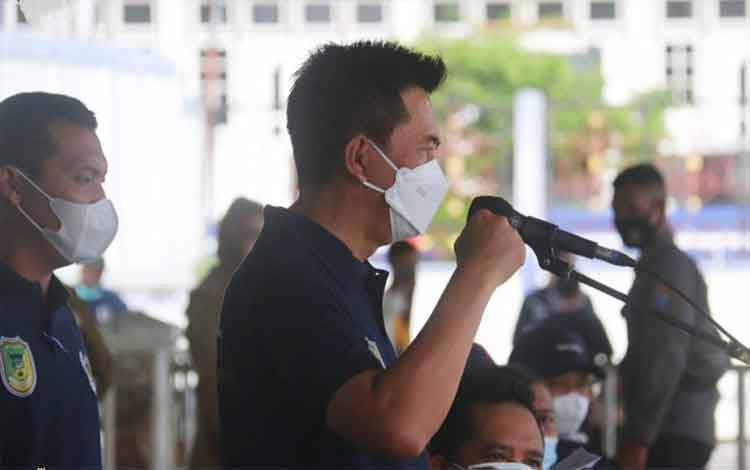 Bupati Barito Utara Buka Turnamen Bola Voli Open PWI Cup 2021