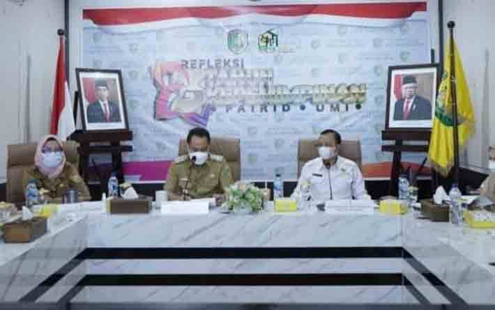 Wali Kota Palangka Raya Ikuti Interview Evaluasi PPID