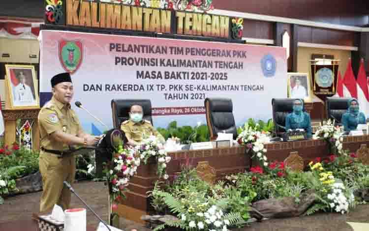 Visi Misi TP-PKK Perlu Selaras dengan Visi Misi Pemprov Kalteng