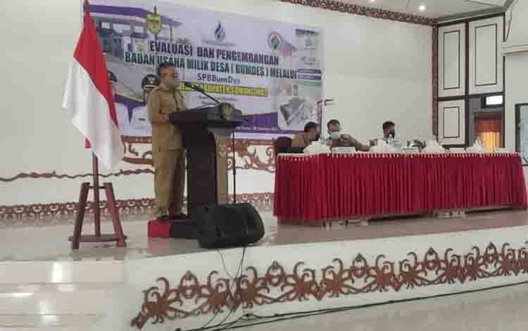 Pemkab Gunung Mas Tingkatkan Pengetahuan Pengurus BUMDes