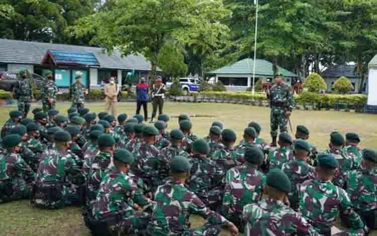 Kunjungi Kipan B Yonif R 631/ Atg, Danrem 102/ Pjg Tekankan ini