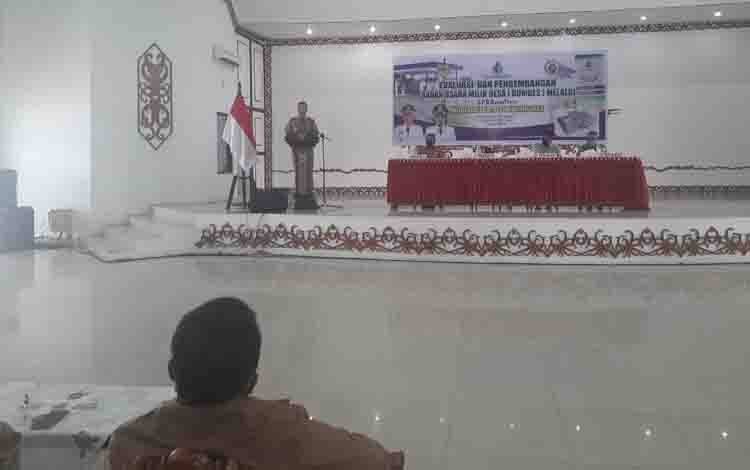 Bupati Gunung Mas Paparkan Tujuan Pendirian BUMDes